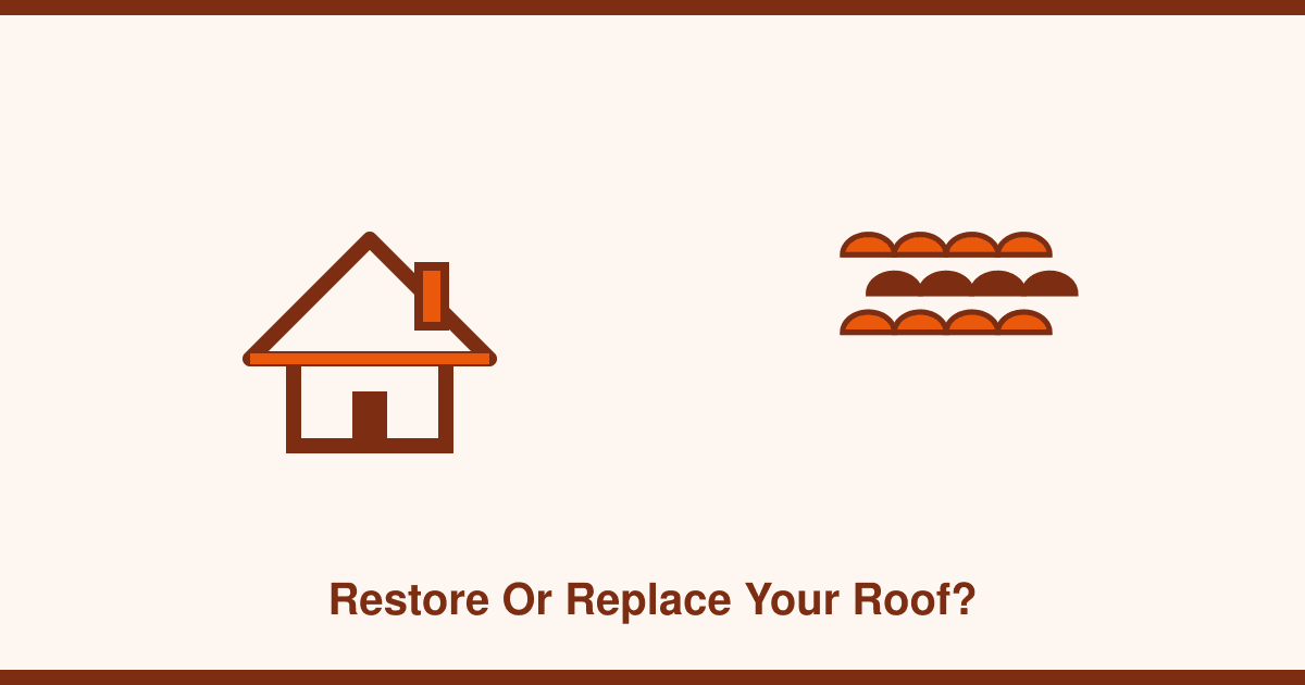Roof restoration vs full roof replacement: how to decide