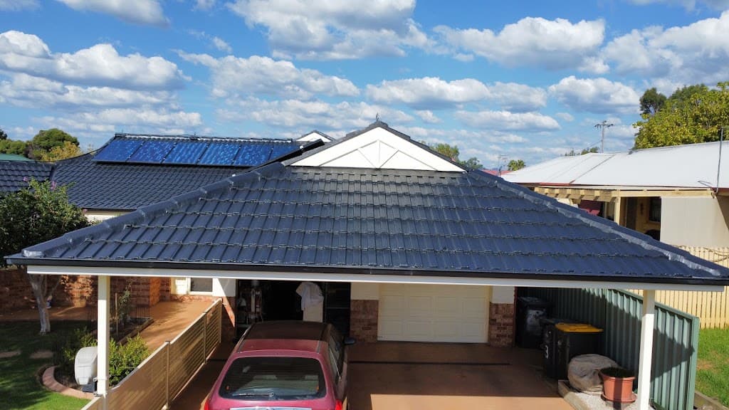 Central west roof painting