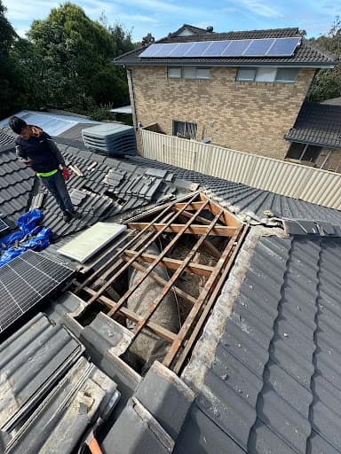 Liberty roof repairs — Customer photo