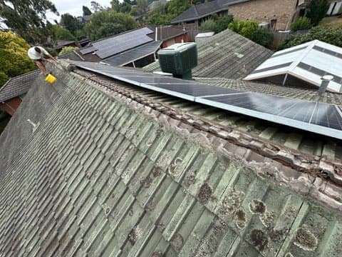 Liberty roof repairs — Customer photo