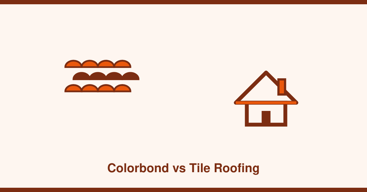 Colorbond vs tile roofing: pros, cons and cost differences